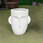 43cm Linear Face fiber flower Pot/Vase/Planter for Indoor/Outdoor - Image 2