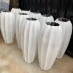 Elegant Pumpkin Fiber pot – 100CM Tall, Slim & Stylish - Image 2