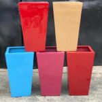Tapered fiber Flower Planter – Modern & Durable Design - Image 2